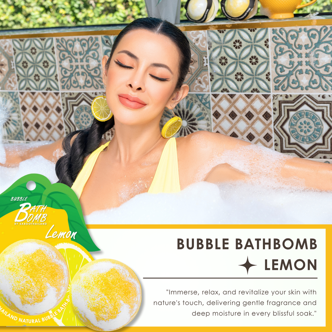 Bubble Bath Bomb - Fruit Package - 150g - Lemon