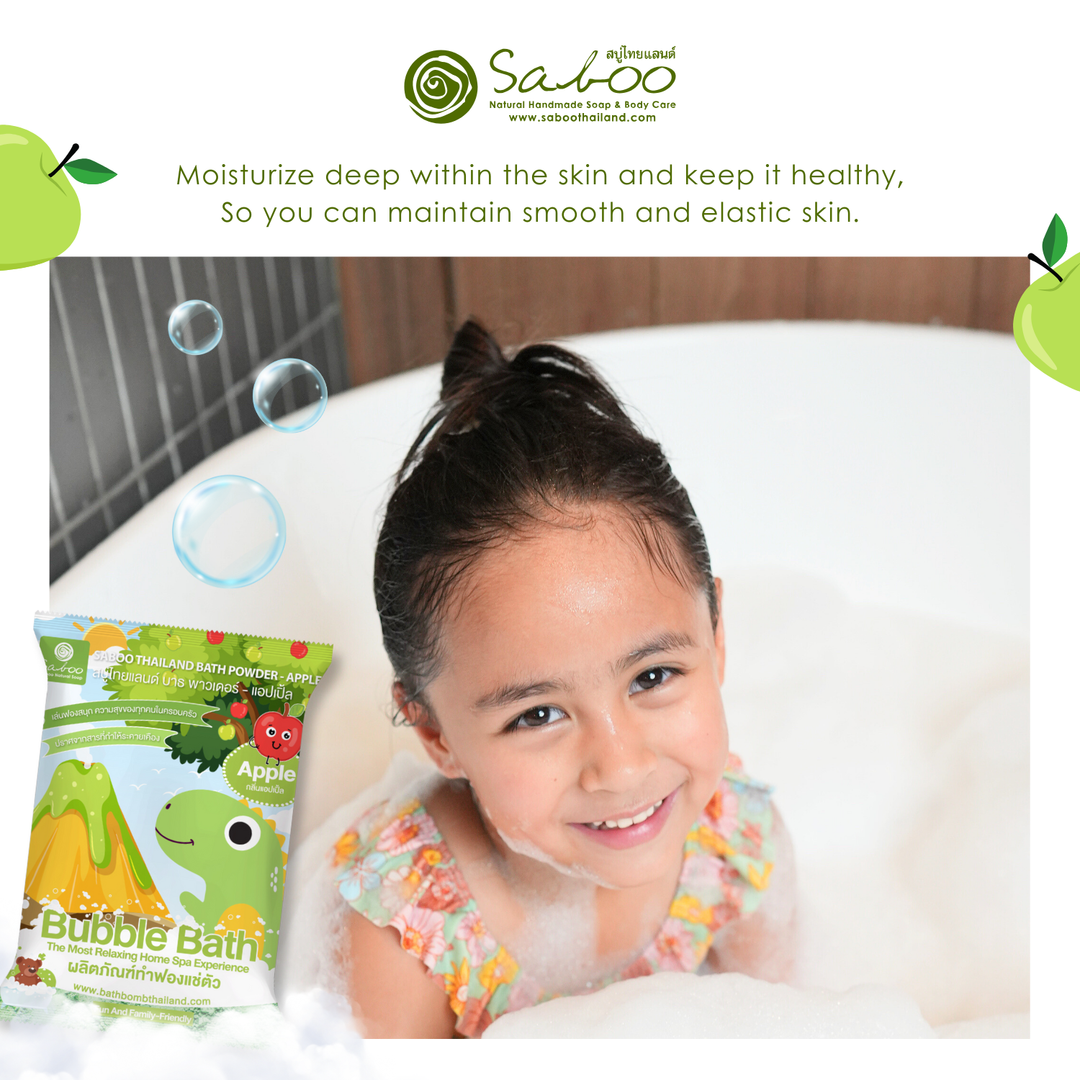 Bubble Bath Powder - 100g - Apple