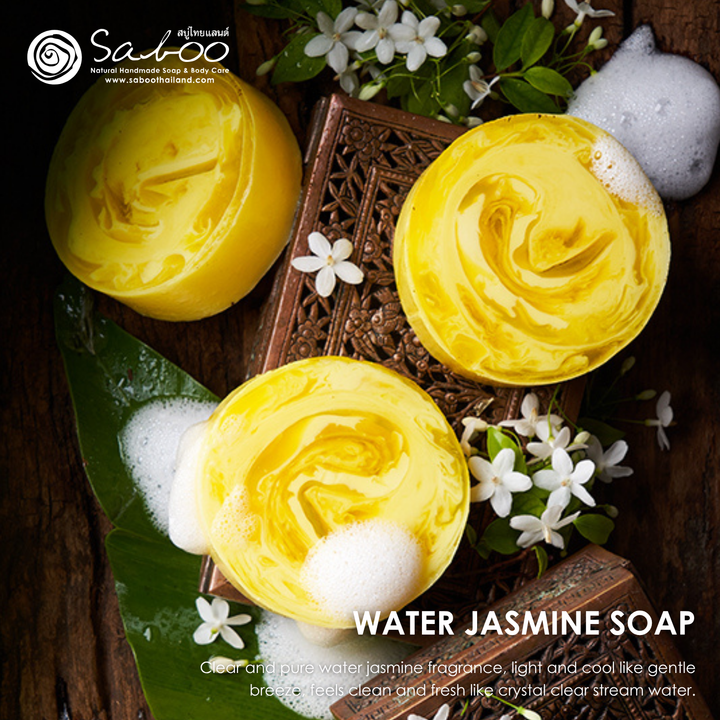 Premium Soap - Black Box Package - 100g - Water Jasmine