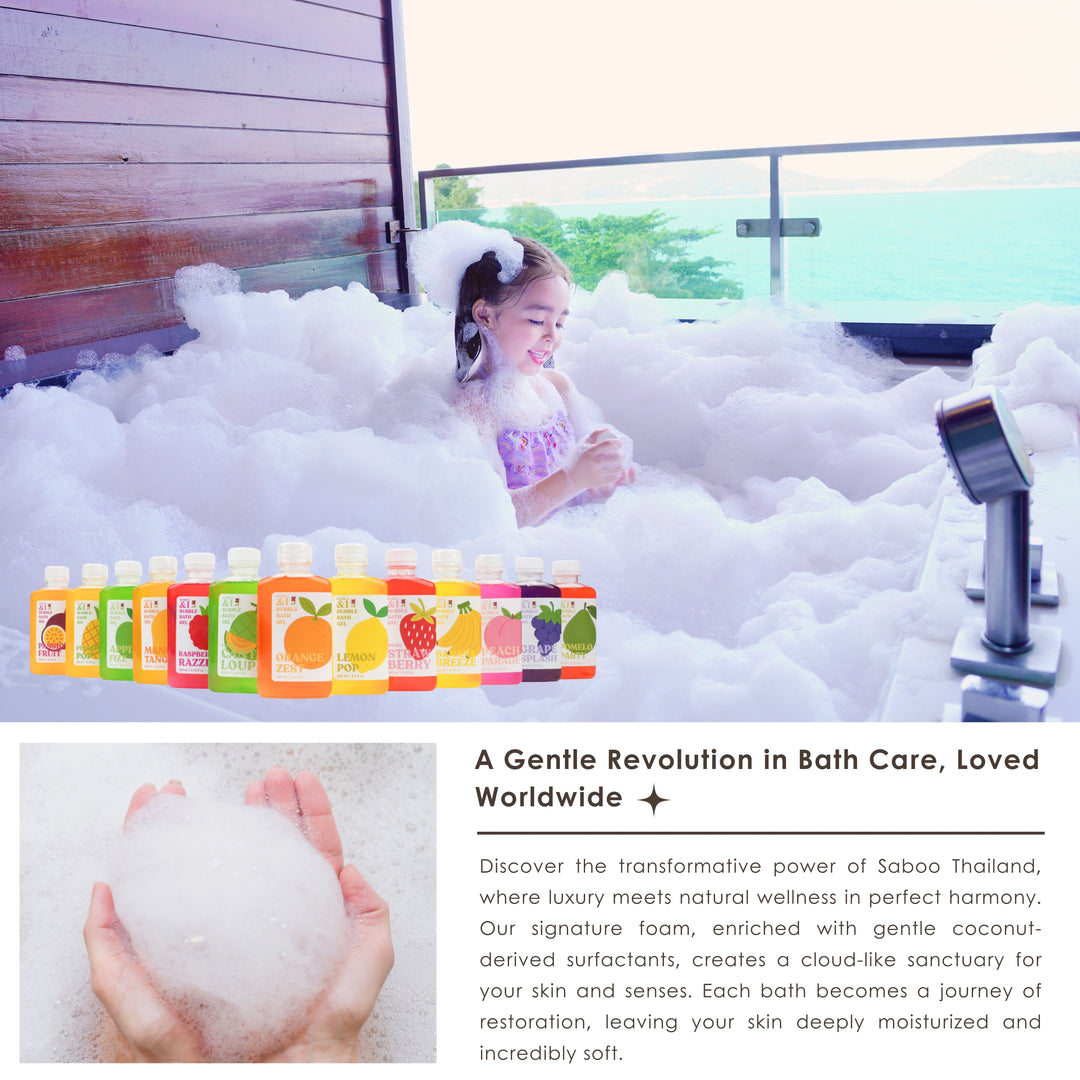 Bubble Bath Gel - 250 ml - Orange Zest