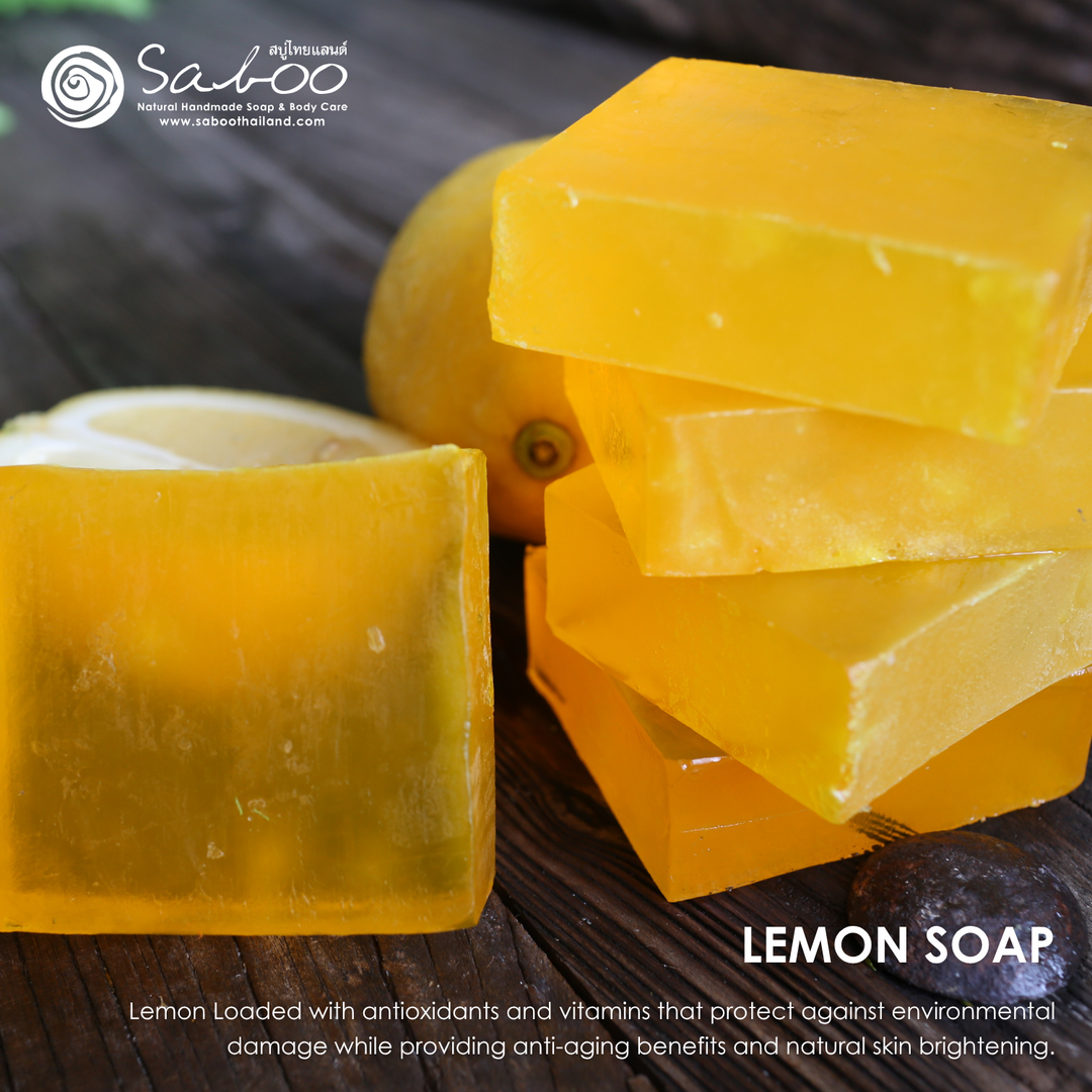 Natural Soap - Square Shape - 100g - Lemon