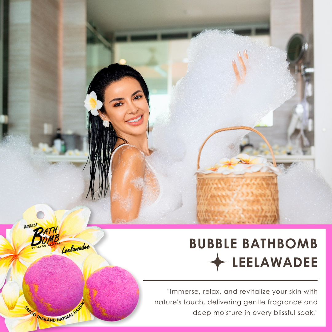 Bubble Bath Bomb - Flower Package - 150g - Leelawadee
