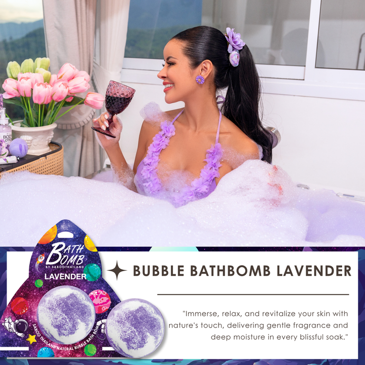 Bubble Bath Bomb - Space Package - 150g - Lavender