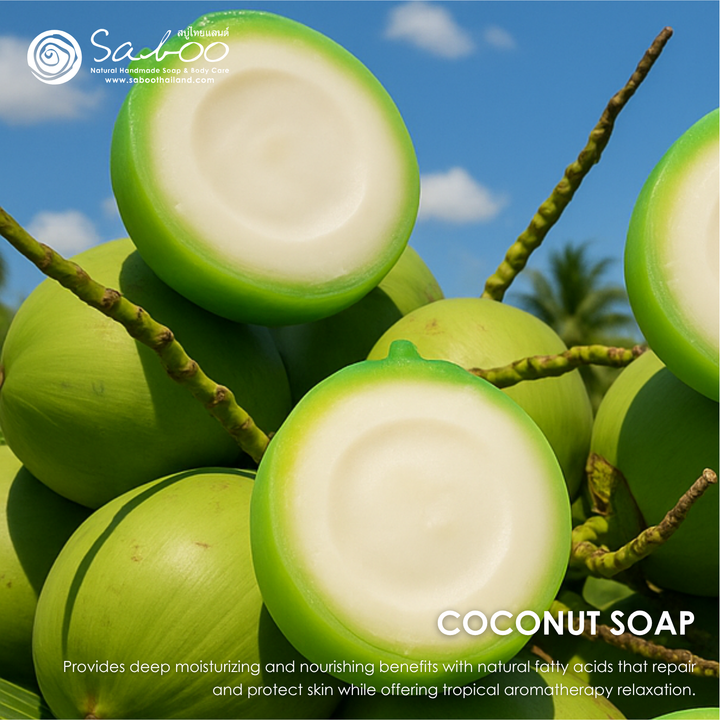 Natural Fancy Soap - 100g - Coconut Green