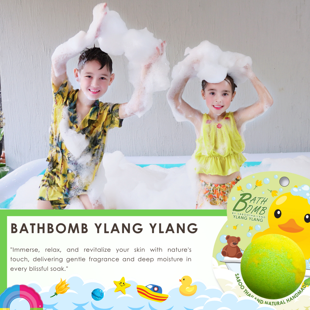 Bubble Bath Bomb - Duck Package - 150g - Ylang Ylang