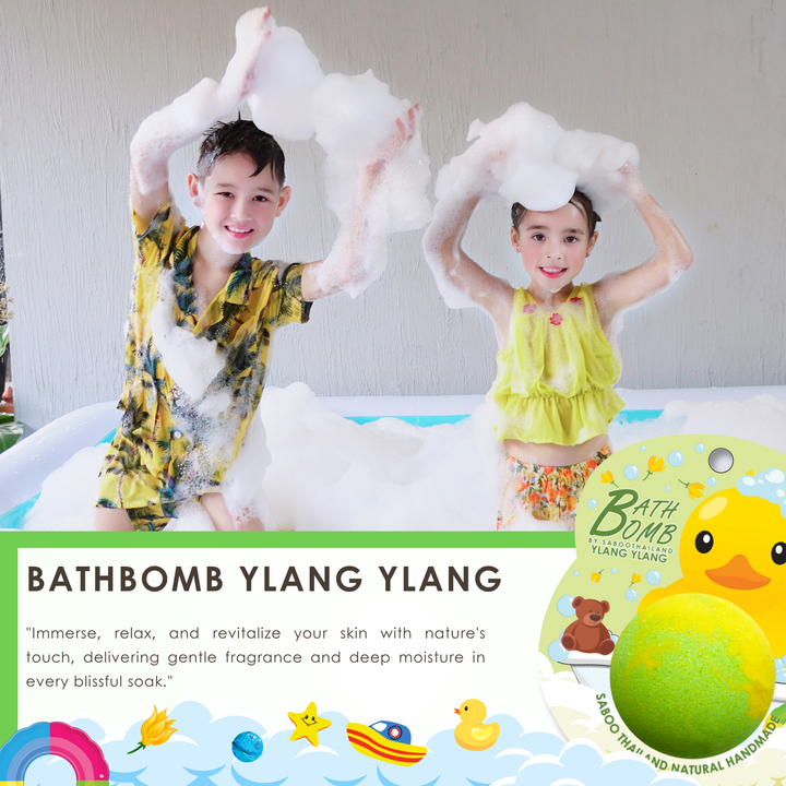 Bubble Bath Bomb - Duck Package - 150g - Ylang Ylang