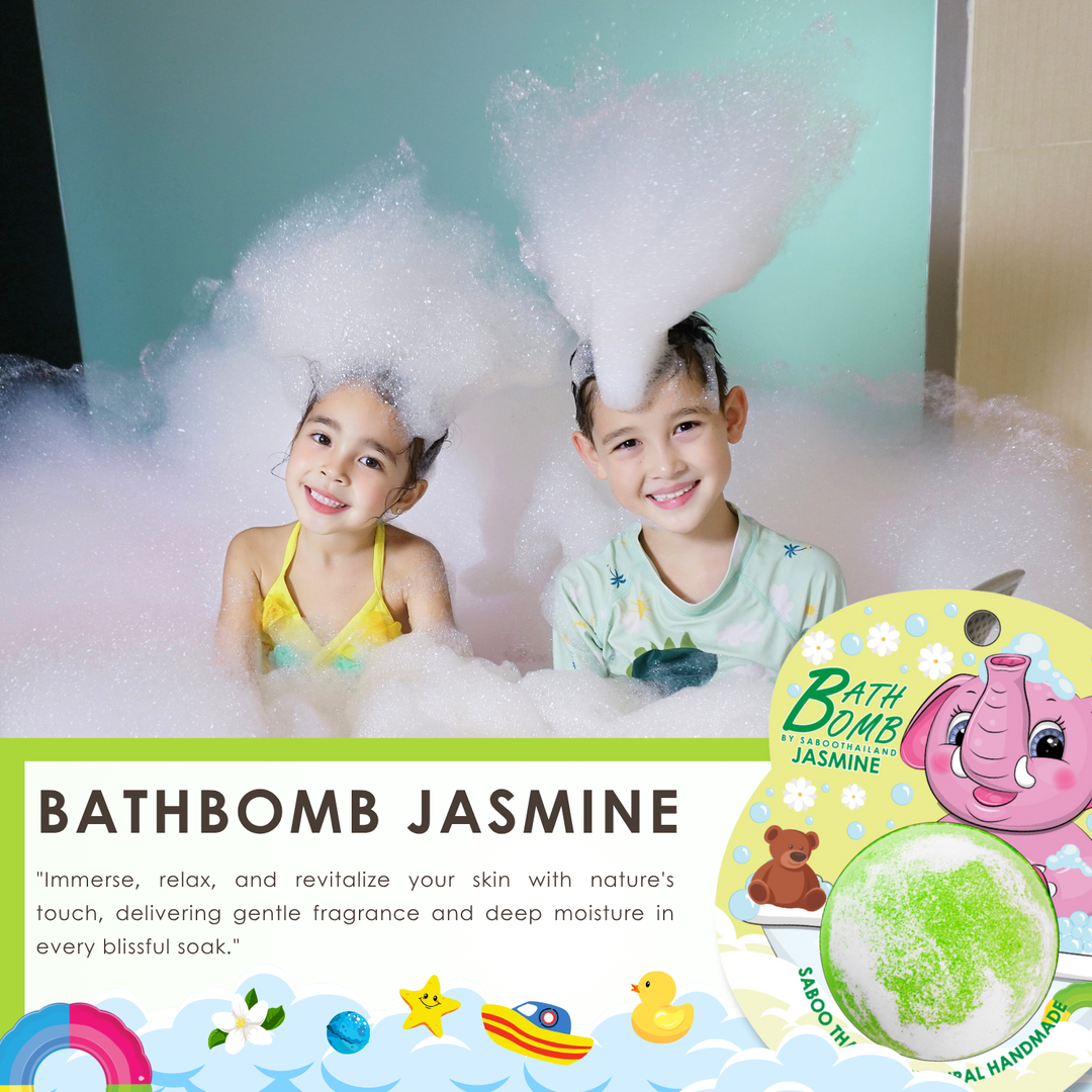 Bubble Bath Bomb - Elephant Package - 150g - Jasmine