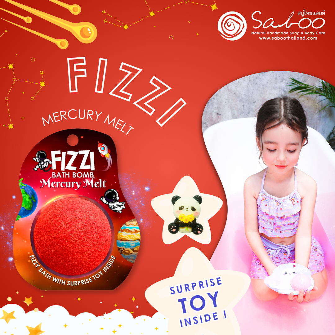 Fizzy Bath Bomb - Solar System Package - 100g - Mercury Melt