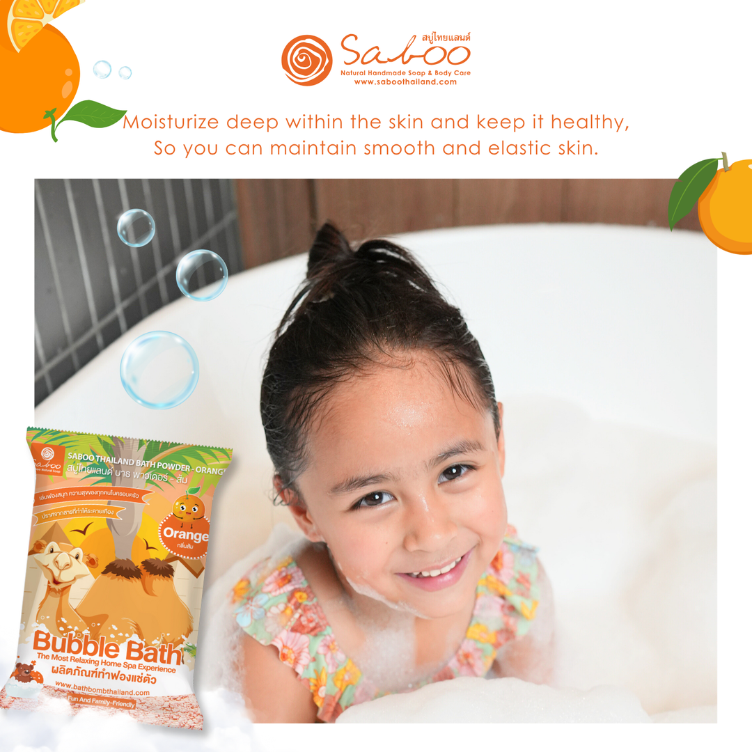 Bubble Bath Powder - 100g - Orange