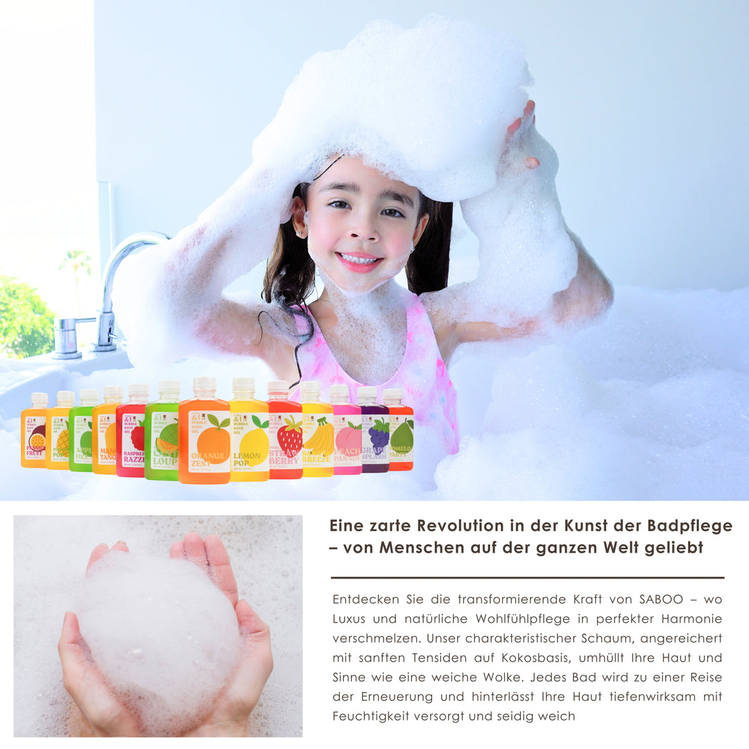 Bubble Bath Gel - 250 ml - Lemon pop