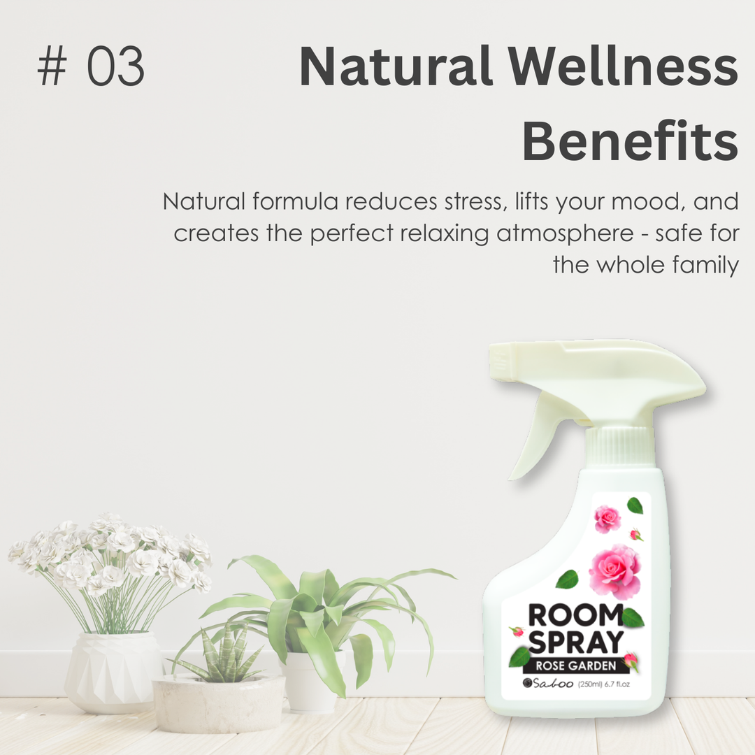 Saboo Room Spray - 250ml - Rose Garden