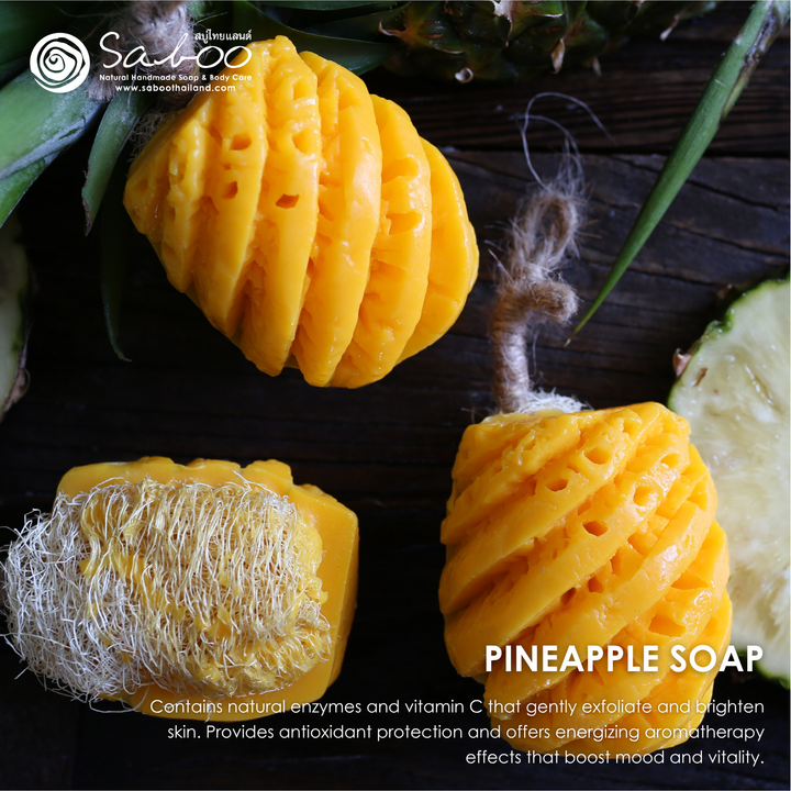 Natural Fancy Soap - 100g - Pineapple