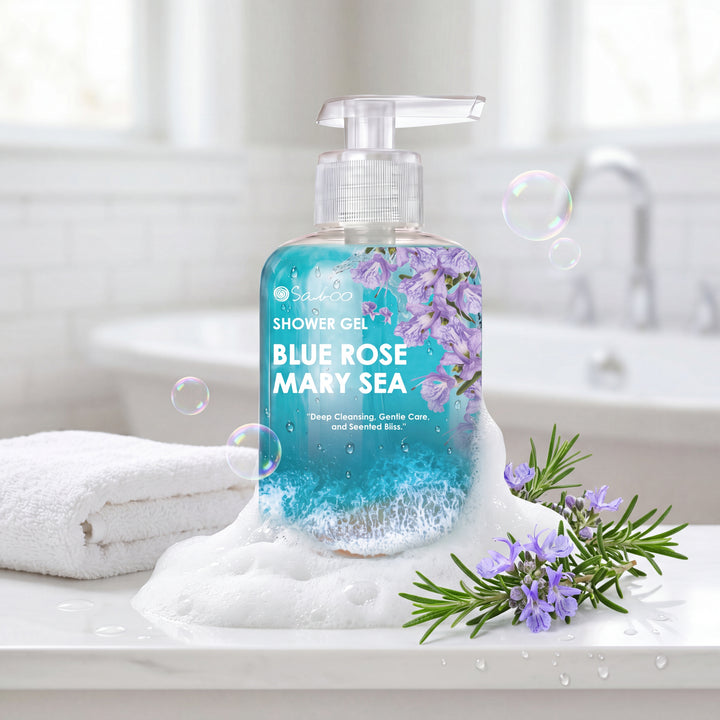 SHOWER GEL 500ML - BLUE ROSE MARY SEA