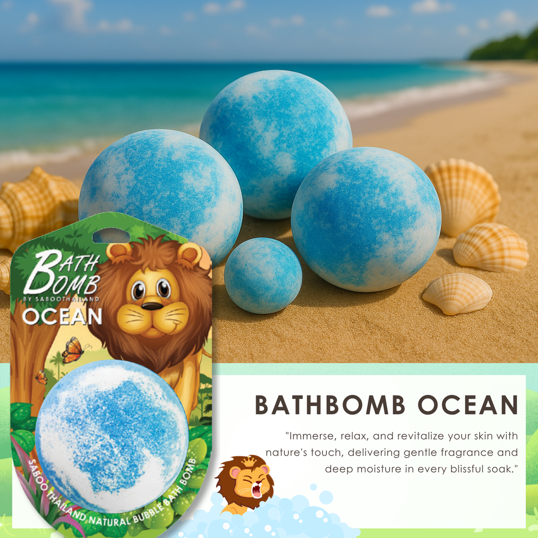 Bubble Bath Bomb - Jungle Package - 150g - Ocean