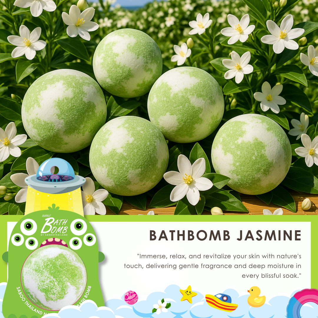 Bubble Bath Bomb - Monster - 150g - Jasmine