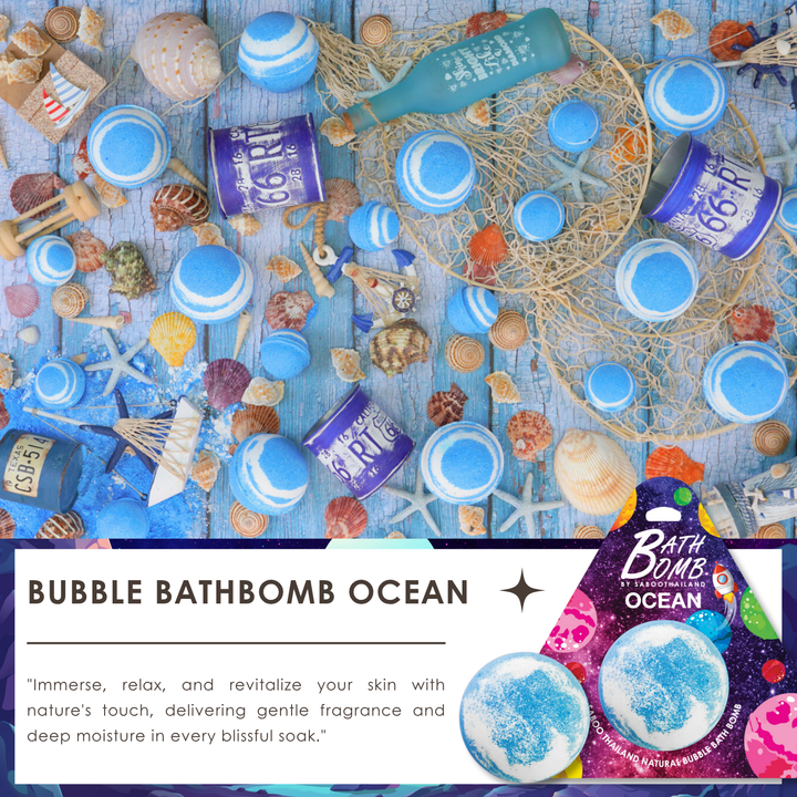 Bubble Bath Bomb - Space Package - 150g - Ocean