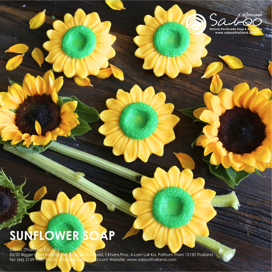 Natural Fancy Soap - 100g - Sunflower