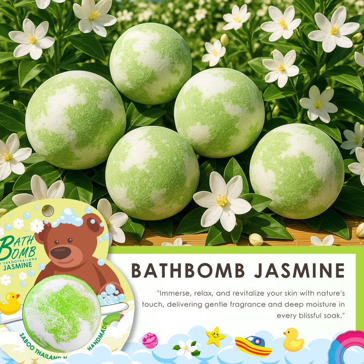Bubble Bath Bomb - Bear Package - 150g - Jasmine