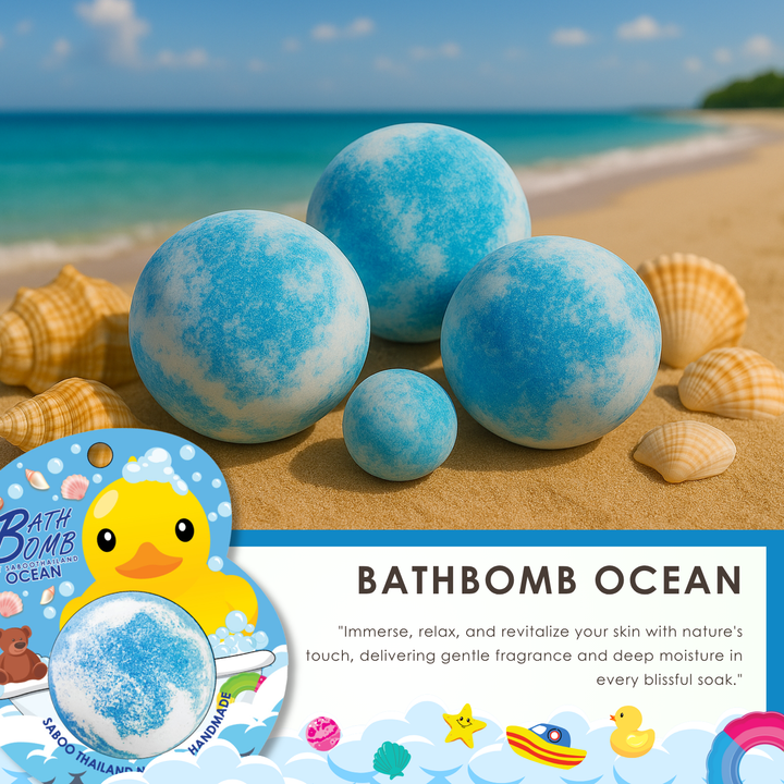 Bubble Bath Bomb - Duck Package - 150g - Ocean