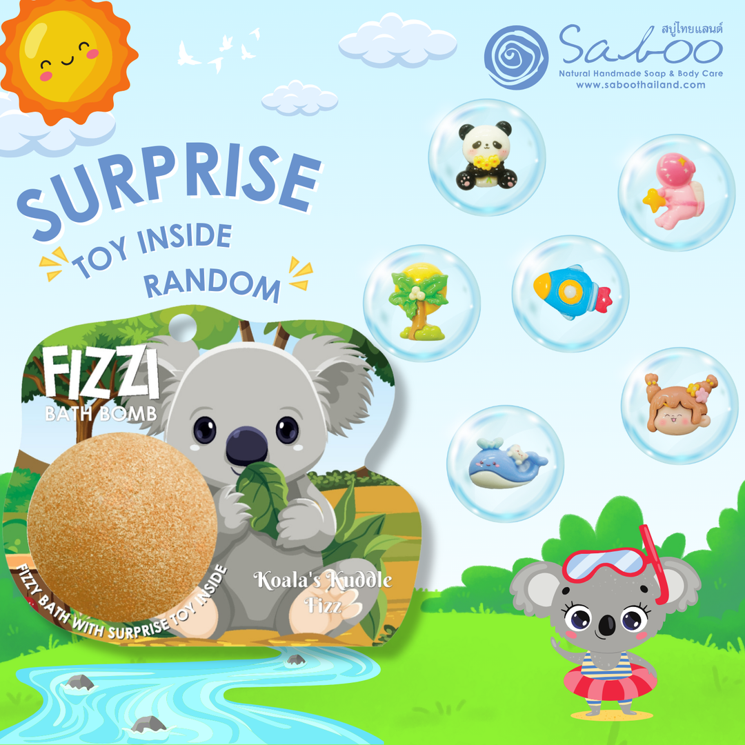 Fizzy Bath Bomb - Jungle Package - 100g - Koala's Kuddle Fizz