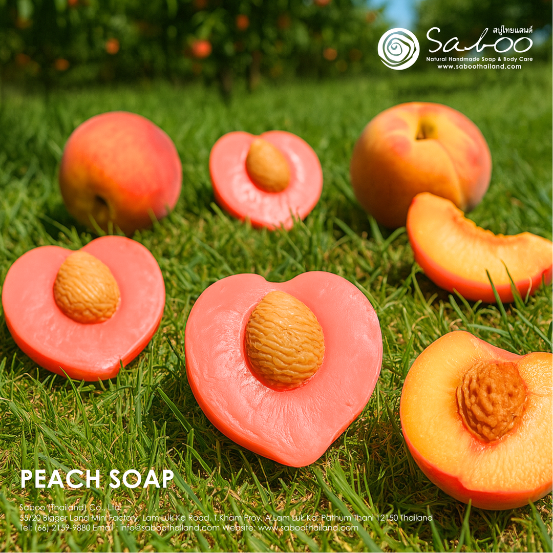 Natural Fancy Soap - 100g - Peach