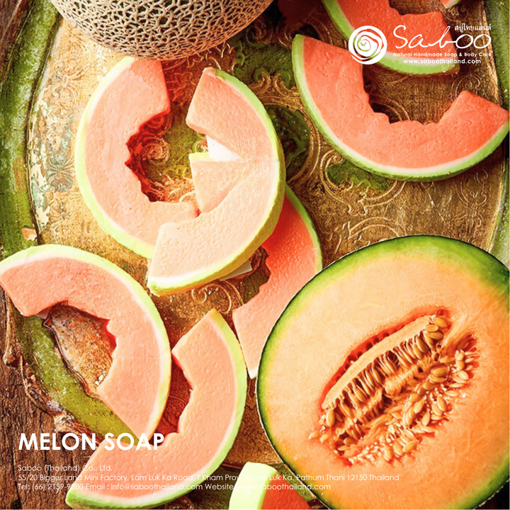 Natural Fancy Soap - Melon