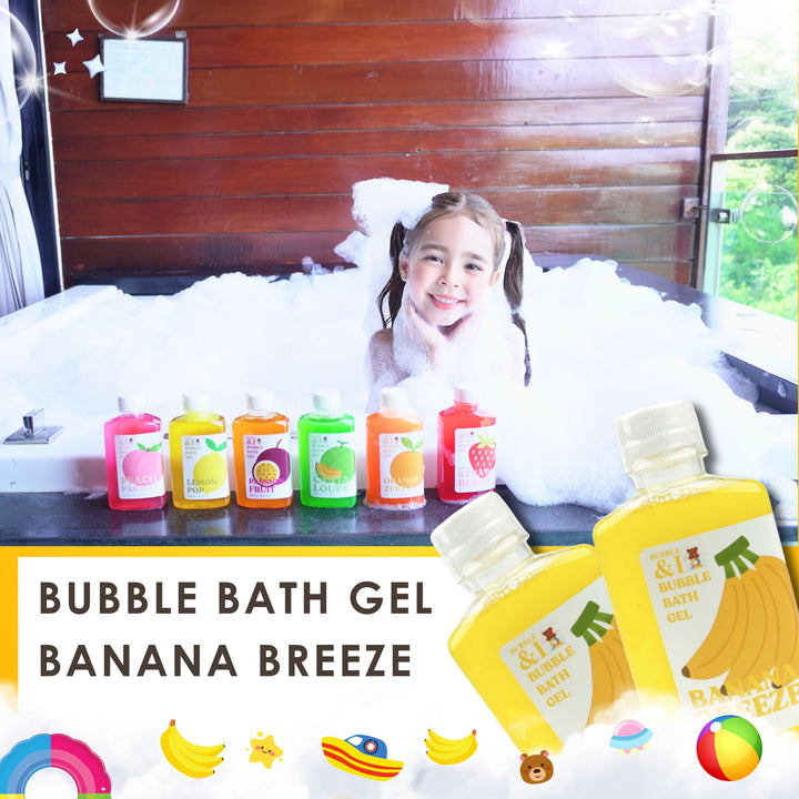Bubble Bath Gel - 250 ml - Banana Breeze