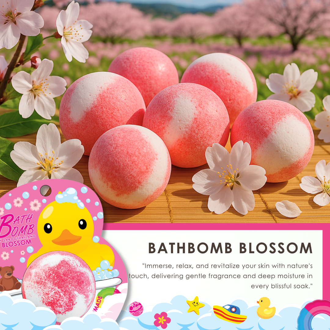 Bubble Bath Bomb - Duck Package - 150g - Blossom