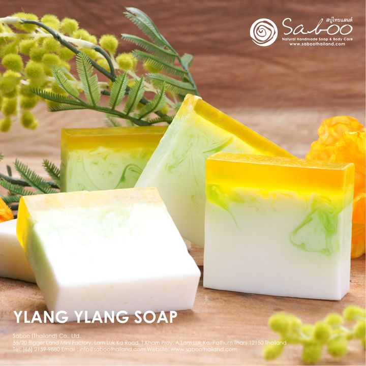 Natural Soap - Square Shape - 100g - Ylang Ylang