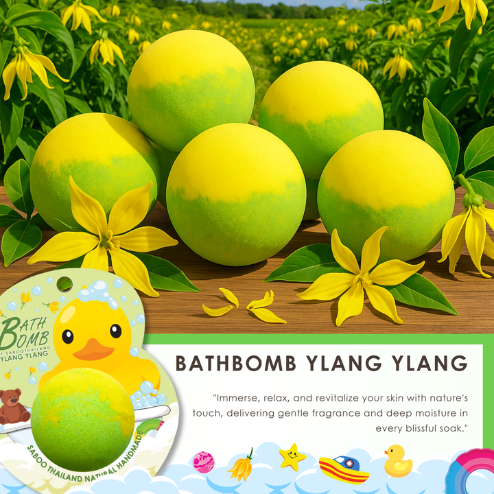 Bubble Bath Bomb - Duck Package - 150g - Ylang Ylang