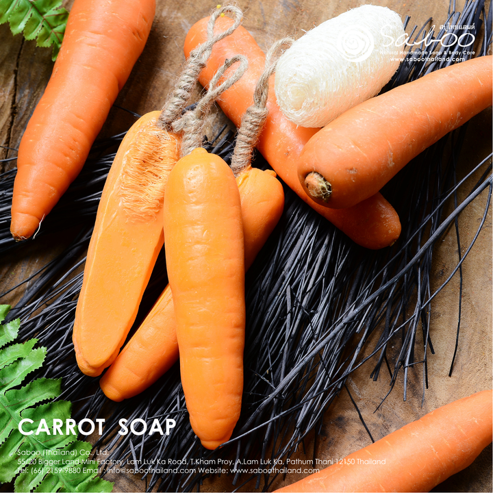 Natural Fancy Soap - Carrot