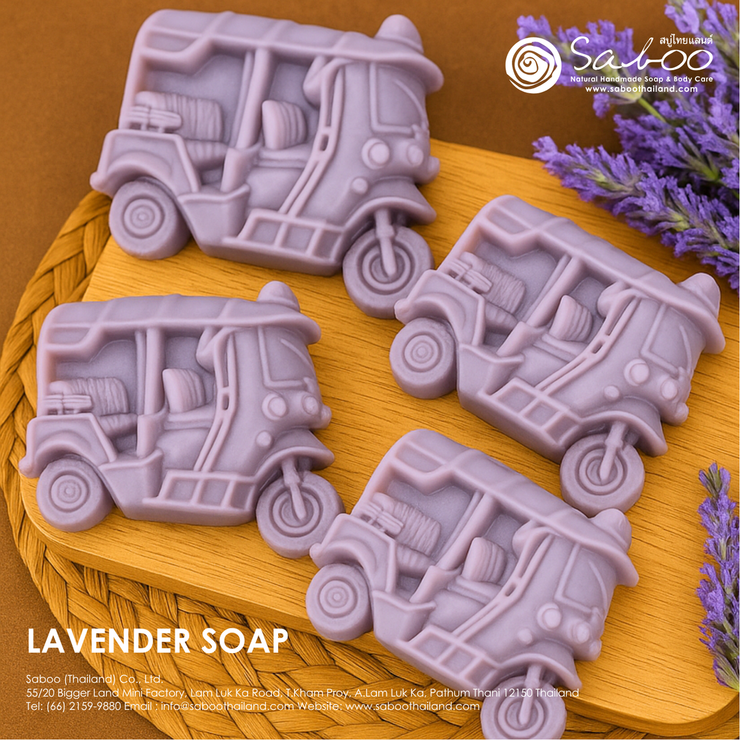 Natural Fancy Soap - Tuk Tuk - 100g - Lavender