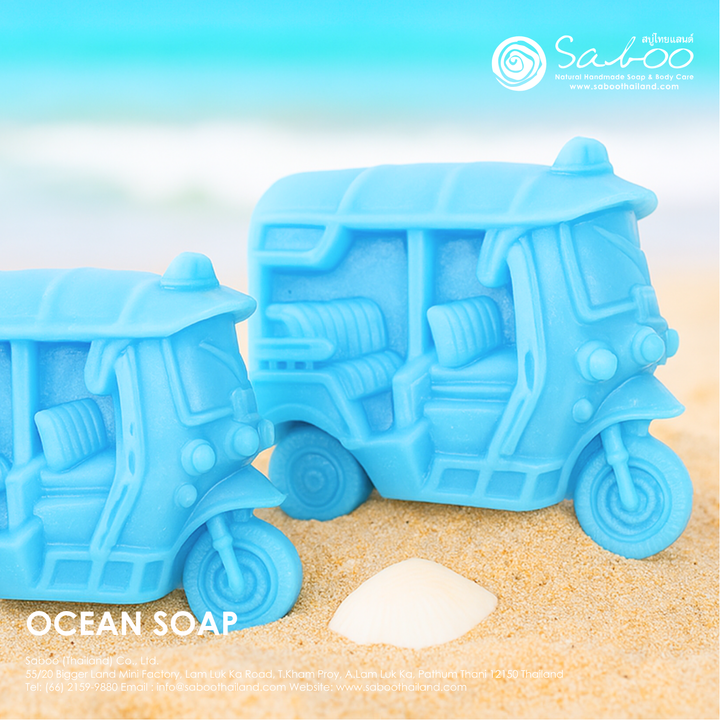 Natural Fancy Soap - Tuk Tuk - 100g - Ocean