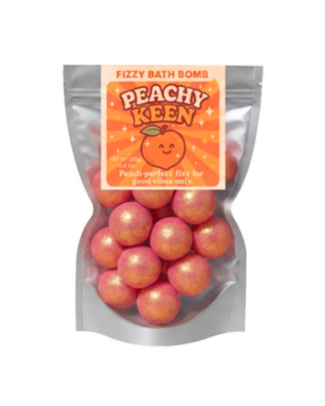 FIZZY BATH BOMB 300 G - Peachy Keen