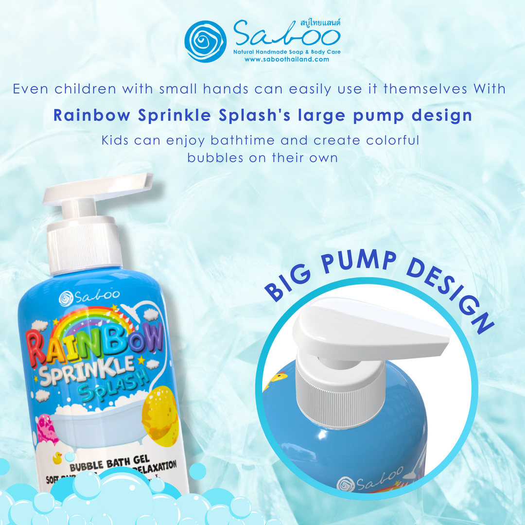 Bubble Bath Gel - 500ml - Rainbow Sprinkle Splash