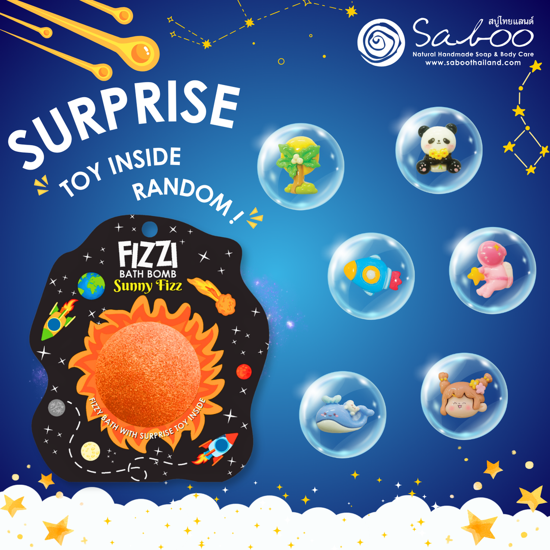 Fizzy Bath Bomb - Solar System Package - 100g - Sunny Fizz