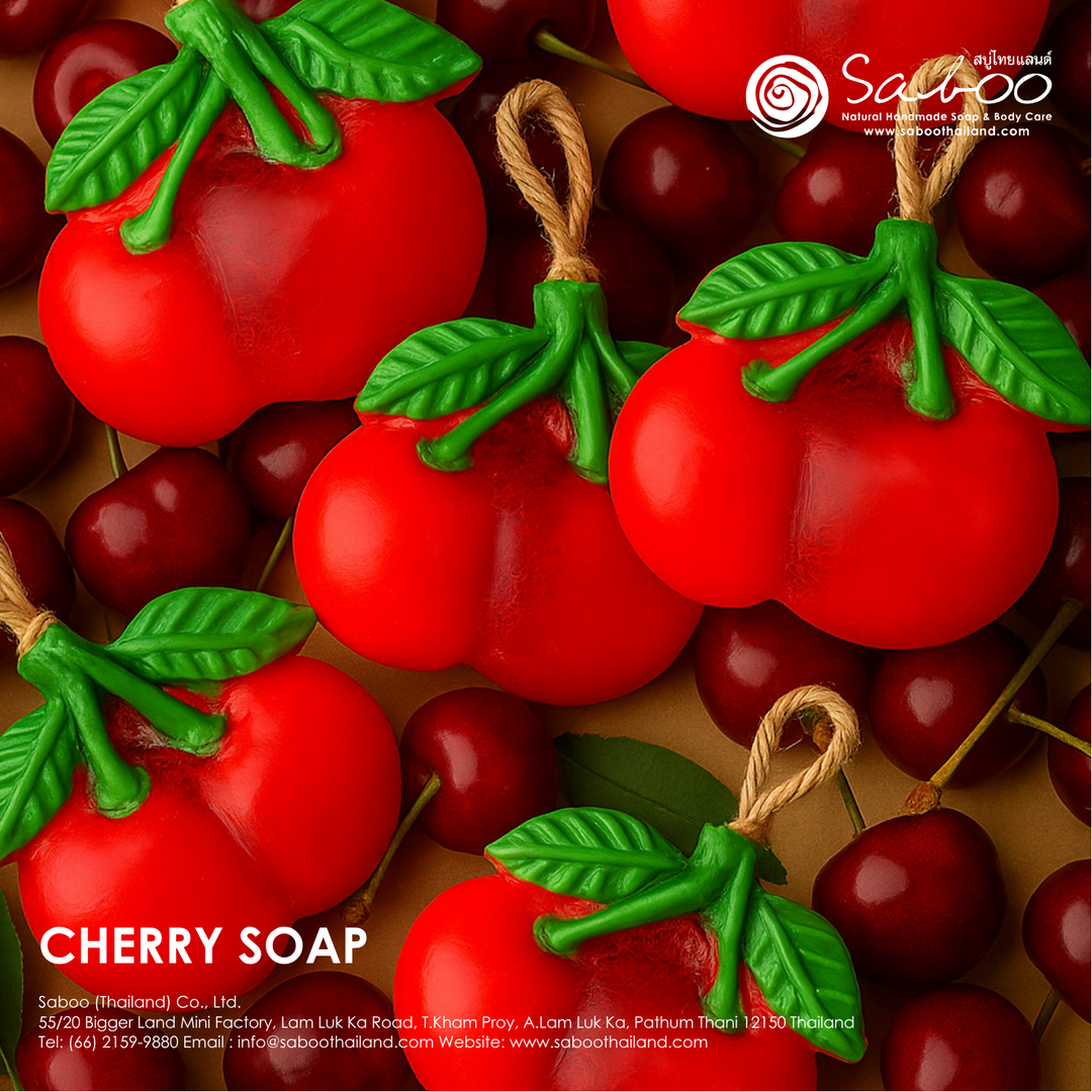 Natural Fancy Soap - 100g - Cherry