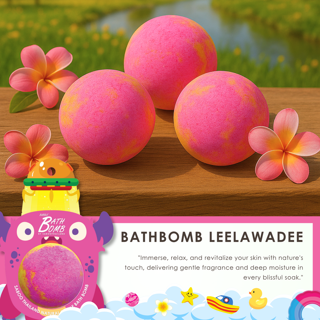 Bubble Bath Bomb - Monster - 150g - Leelawadee