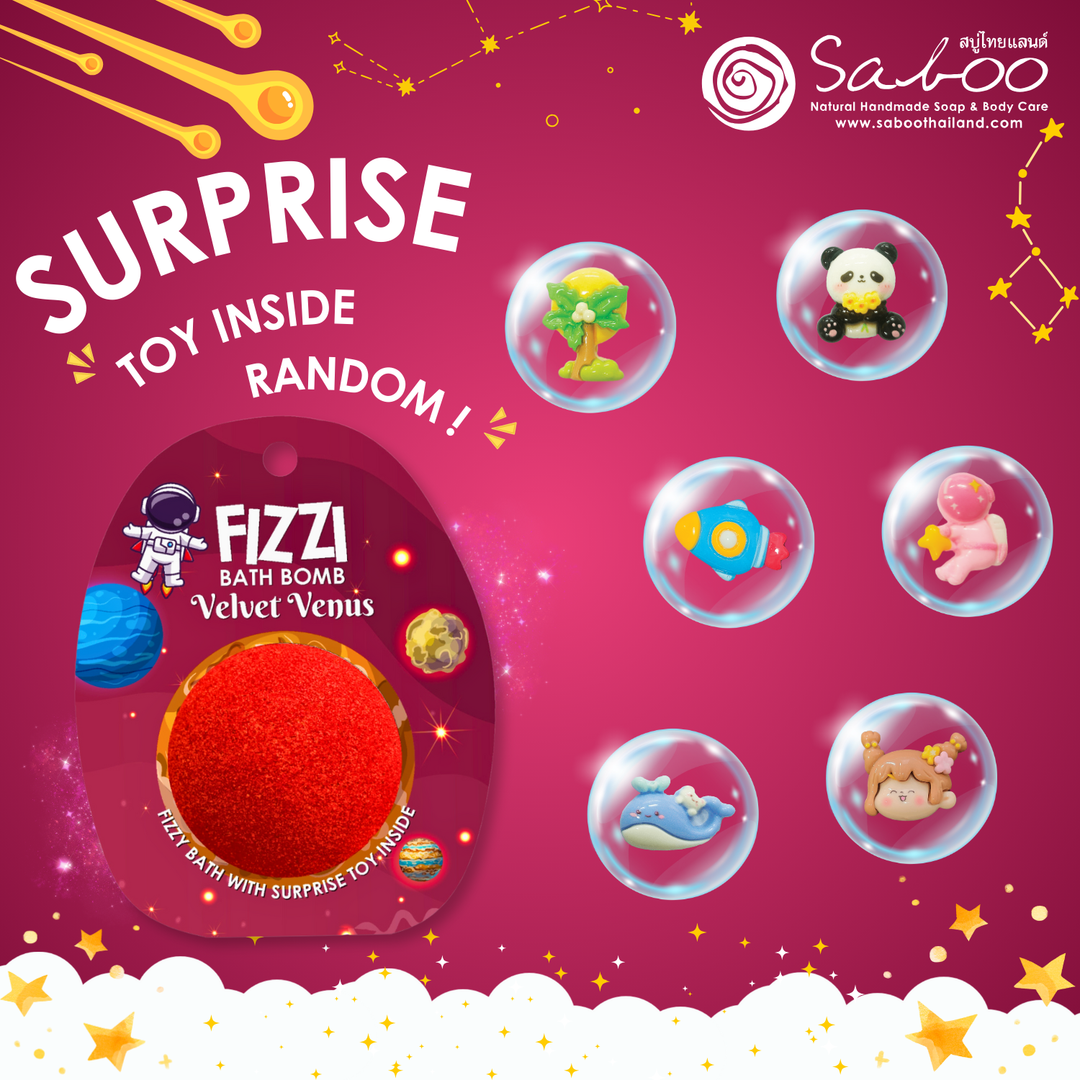 Fizzy Bath Bomb - Solar System Package - 100g - Velvet Venus