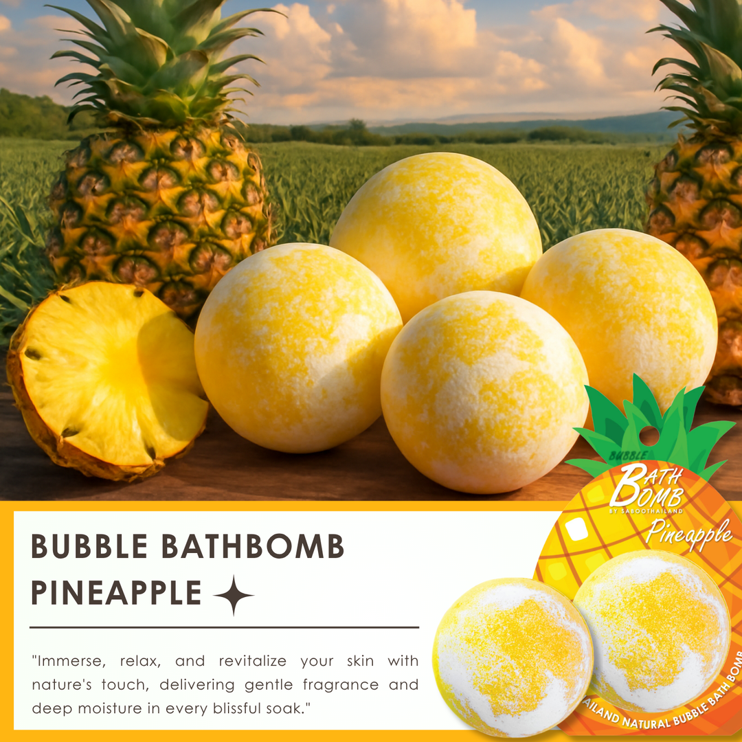 Bubble Bath Bomb - Fruit Package - 150g - Pineapple