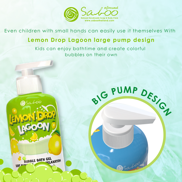Bubble Bath Gel - 500ml - Lemon Drop Lagoon