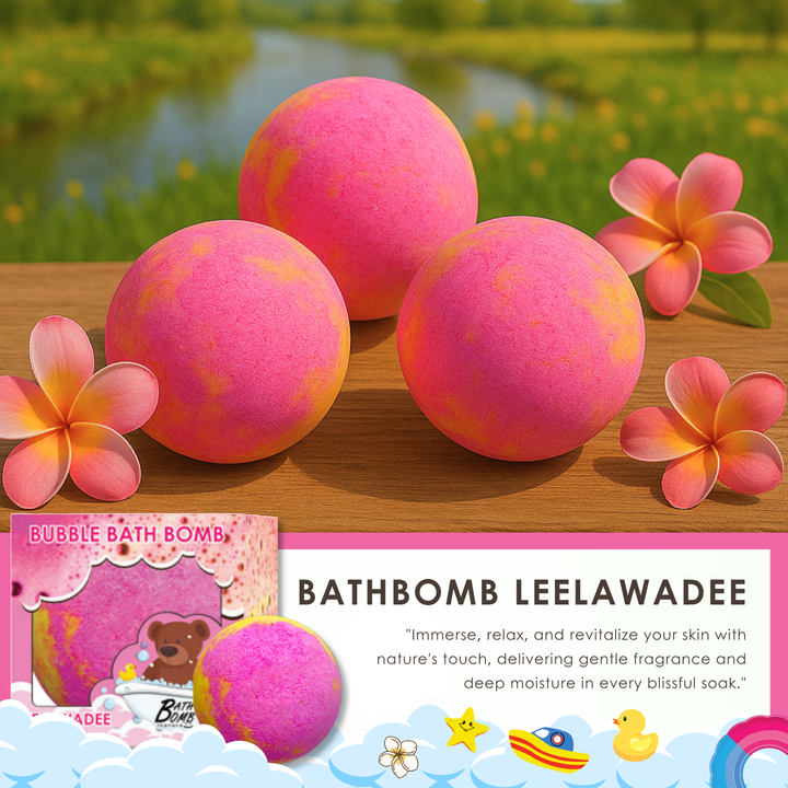 Bubble Bath Bomb - Box Package - 150g - Leelawadee
