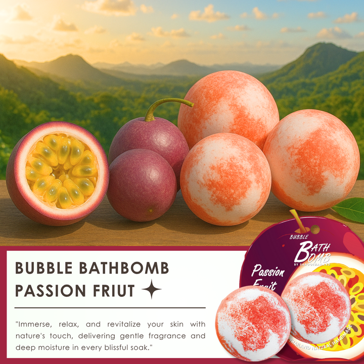 Bubble Bath Bomb - Fruit Package - 150g - Passion Fruit