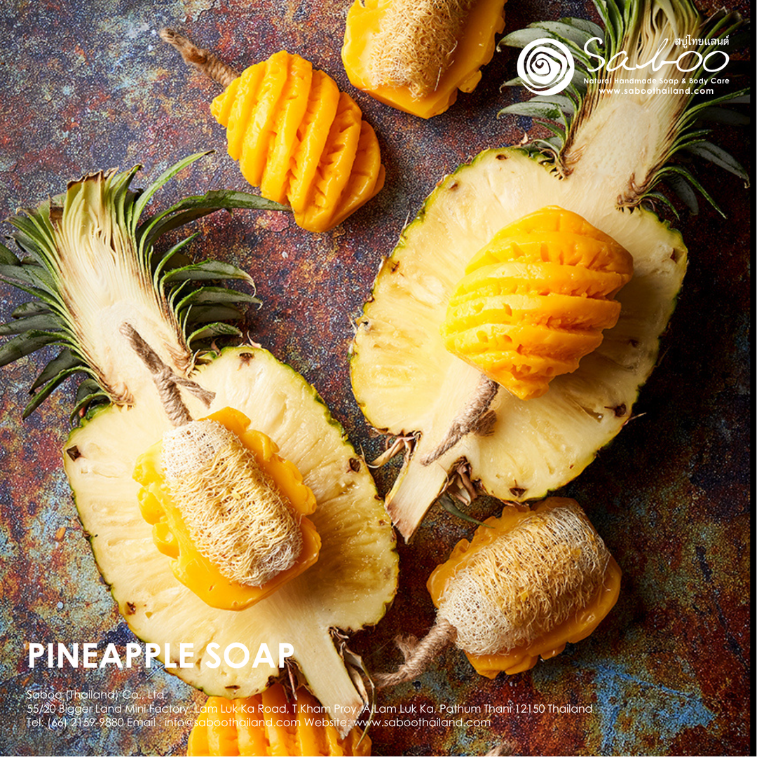 Natural Fancy Soap - 100g - Pineapple