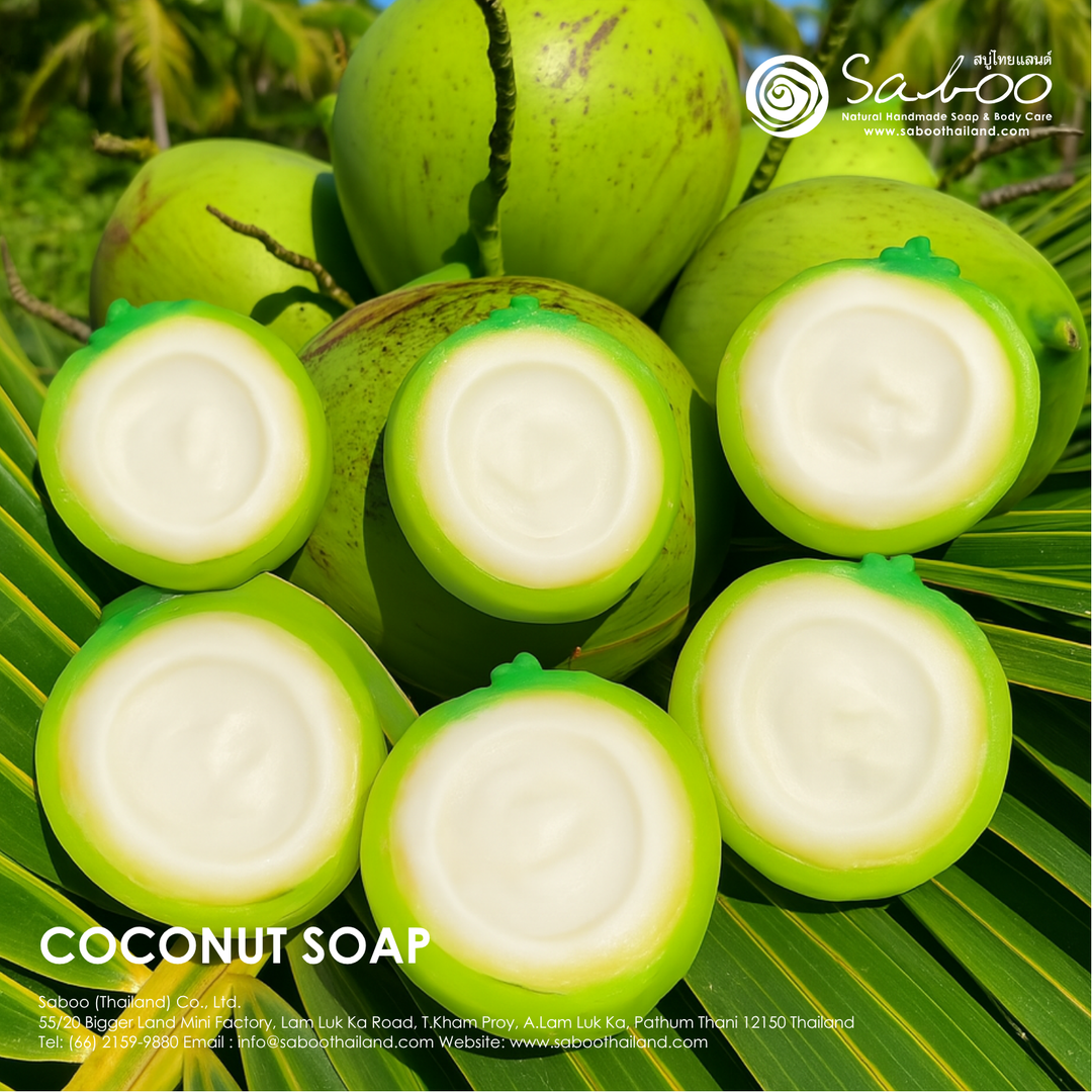 Natural Fancy Soap - 100g - Coconut Green
