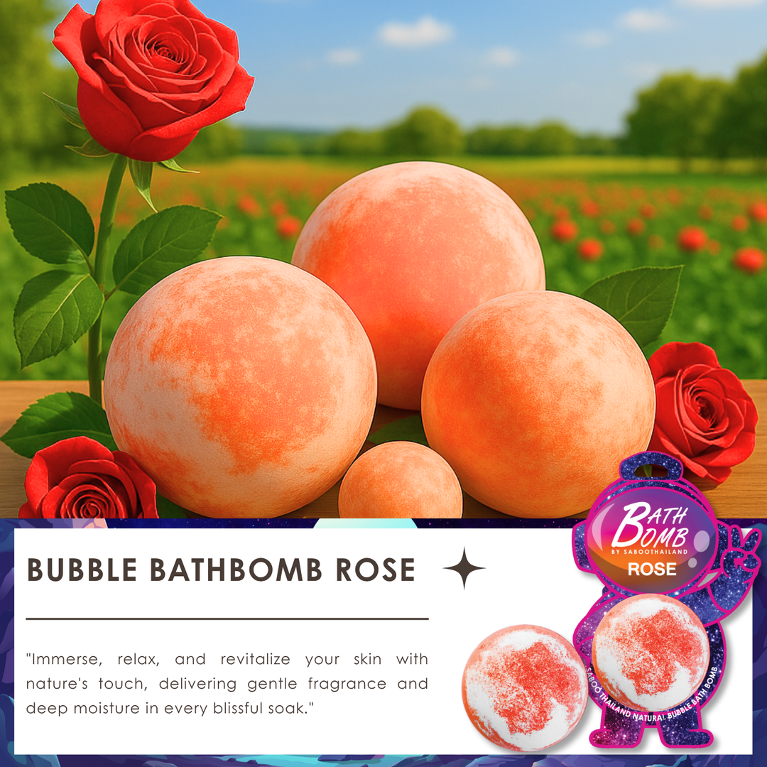Bubble Bath Bomb - Space Package - 150g - Rose