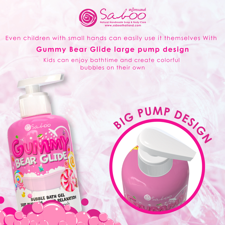 Bubble Bath Gel - 500ml - Gummy Bear Glide