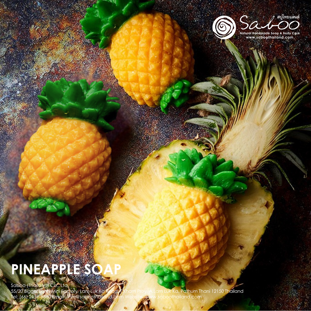 Natural Fancy Soap - Pineapple B