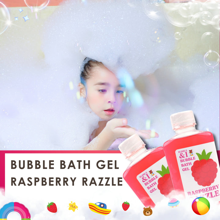 Bubble Bath Gel - 250 ml - Raspberry Razzle