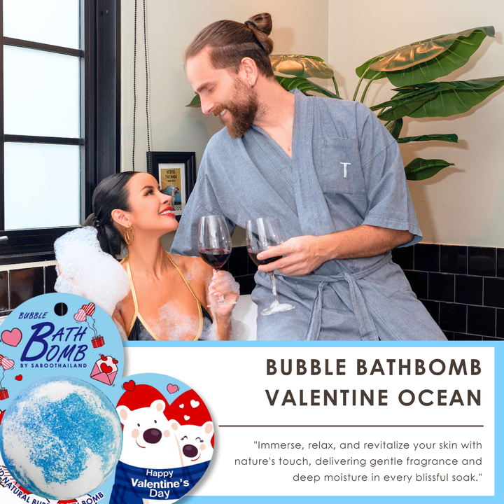 Bubble Bath Bomb - Valentine Package - 150g - Ocean